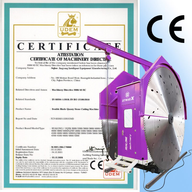 CE certified quarry machine